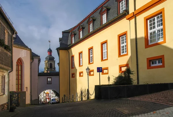 Vista Panorámica Del Castillo Hachenburg Rheinland Pfalz Alemania — Foto de Stock