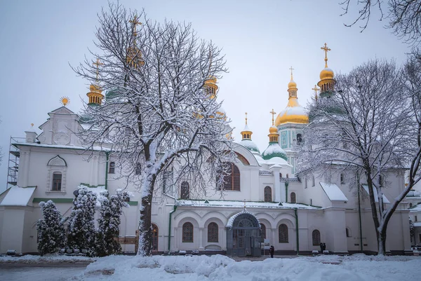 Facade Sophia Cathedral Unesco World Heritage Site Kiev Ukraine Europe — Stock Photo, Image