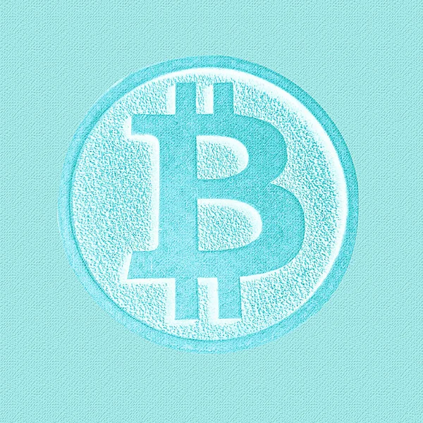 Bitcoin Cryptocurrency. Sikke Bitcoin. Tekstil için şablon. Ambalaj için tasarım. Bitcoin paralar. Logosunu görmeniz gerekir. Örnek. Sanat. M-cüzdan tasarımı.