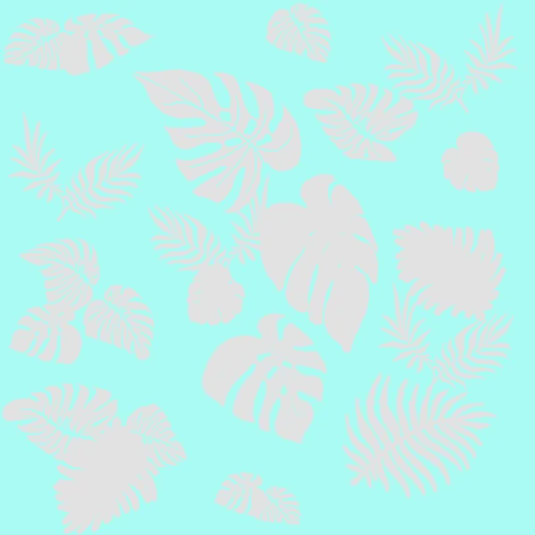 Тропічне зелене листя безшовний візерунок рожевий фон. Екзотичні шпалери — стокове фото