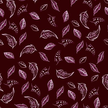 Siyah beyaz ve renk tüyleri simgeleri.