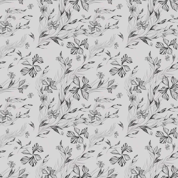 Moda için dikişsiz tasarım desenleri uçan kelebekler ile Trendy renkli tropikal ve palmiye yaprakları, kumaşlar ve renkli bir arka plan üzerinde açık beyaz bir arka plan üzerinde tüm baskılar.