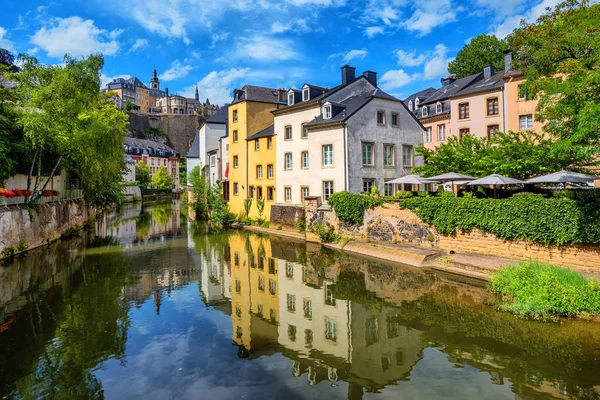 Ciudad de Luxemburgo, capital del Gran Ducado de Luxemburgo — Foto de Stock