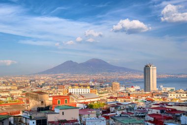 Napoli şehri ve Vezüv Yanardağı, İtalya