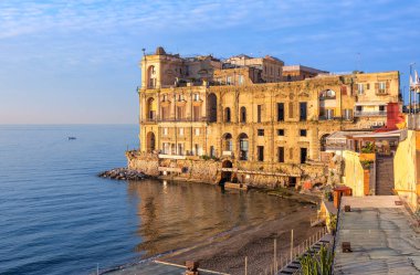 Villa Donn'Anna palace in Napoli, İtalya