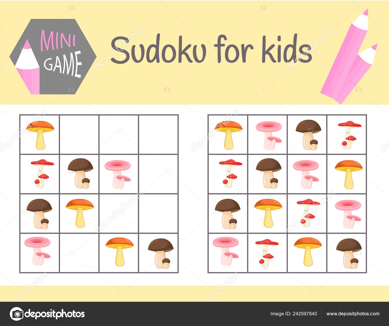 Sudoku De Madeira Colorido - Jogo De Lógica