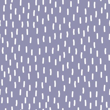 Beyaz kısa eğri çizgileri olan soyut vektör mor pürüzsüz desen. Dikey yönde. İskandinav minimalist, baskı, duvar kağıdı, düz tasarım.