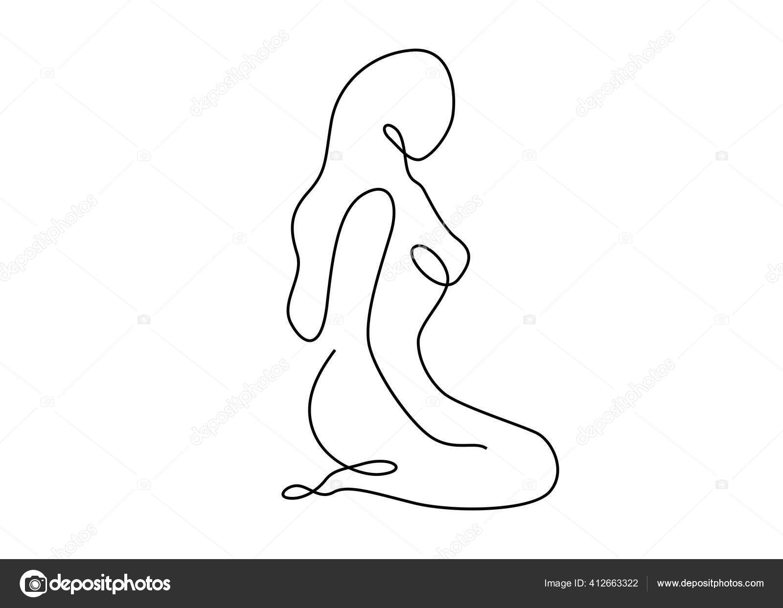 Silhouette Drawing Sketch, PNG, 1146x2282px, Silhouette, Adult, Black And  White, Drawing, Female Download Free