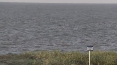 Hooksiel Plajı yakınındaki Wilhelmshaven Almanya