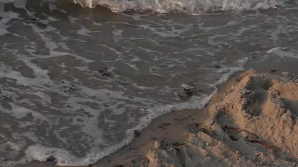 Pláž Hooksiel Nedaleko Wilhelmshavenu Německo — Stock video