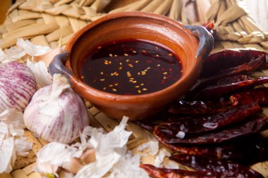 Otantik Meksika maça sosu