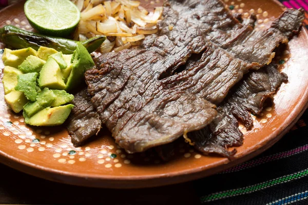 Carne Seca Mexicana Tradicional Yecapixtla Cecina — Foto de Stock