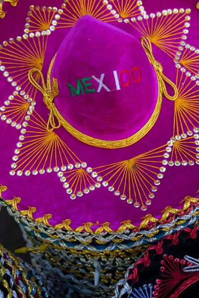 Traditional Mexican Pink Hat — Stock Photo, Image