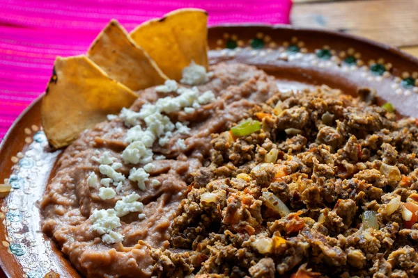 Machaca Mexicana Tradicional Con Huevo — Foto de Stock