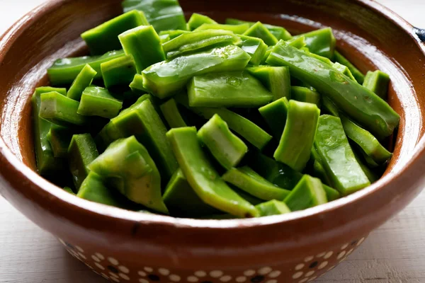 Cactus Nopal Mexicano Fresco — Foto de Stock