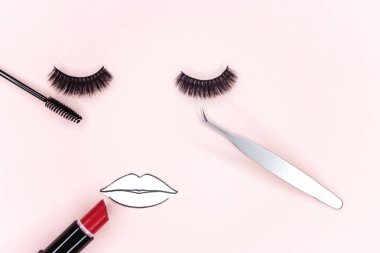 Kirpik uzatma için malzemeler. Fırçalar, kirpik uzantıları için aksesuarlar.
