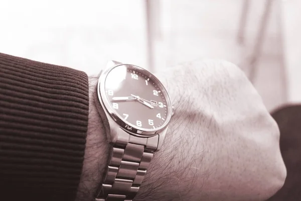 Men's Wrist Watches. Men's watches on hand