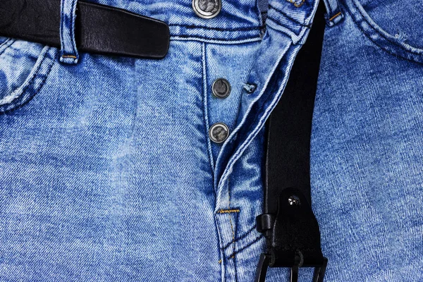 Calças jeans fecham para o fundo. Contexto e textura . — Fotografia de Stock