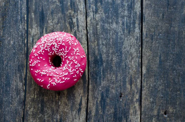 Donuts with pink icing