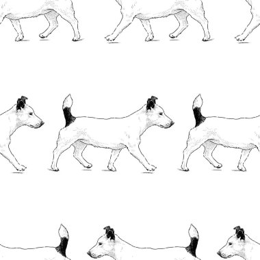 Vektör arka plan kucak köpekleri yürüme