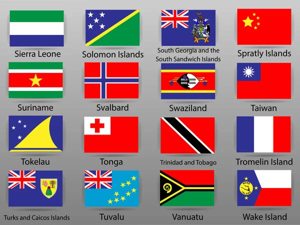 Bölüm 16 dünyanın bütün ülkelerin bayrakları