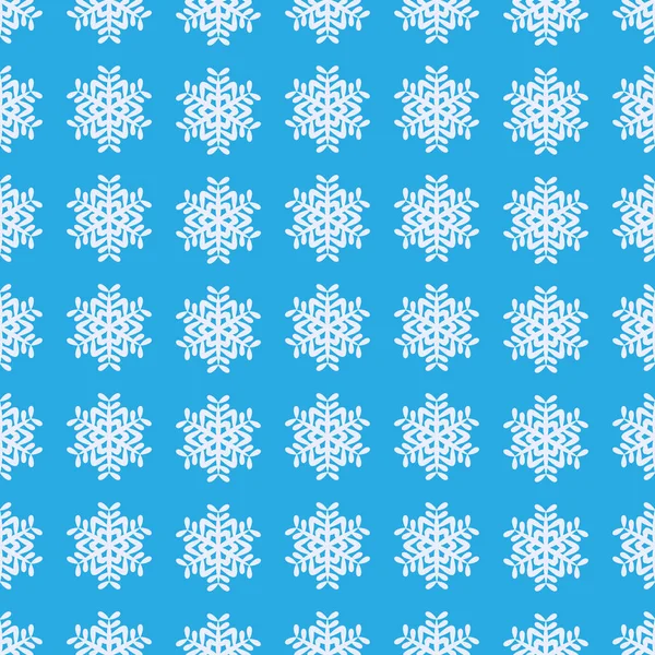 Joyeux Noël Bonne Année Modèle Sans Couture Avec Des Flocons — Image vectorielle