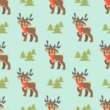 Dikişsiz desen cevher arka plan Merry Christmas ve Happy New Year