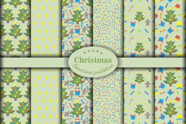 Kusursuz arka planlardan oluşan bir Noel seti 65