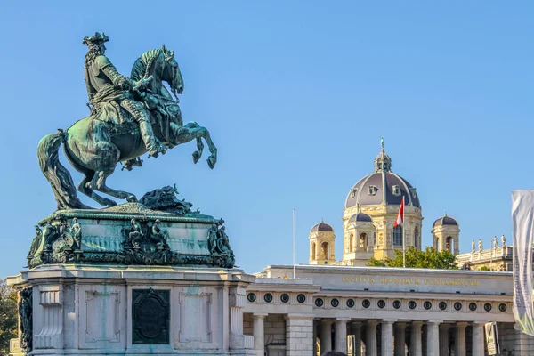 Monumento Cobre Viena Áustria — Fotografia de Stock