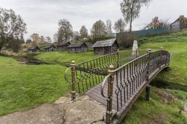 Vyatskoye Köyü, Nekrasovsky district, Yaroslavl bölgesi güzel manzara