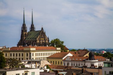 Güzel manzara Brno şehir (Çek Cumhuriyeti)