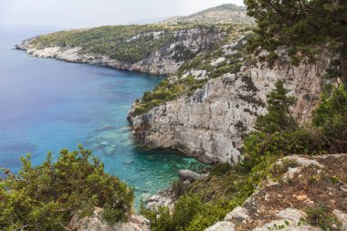 Zakynthos, Yunanistan adanın muhteşem görünümlerden birini