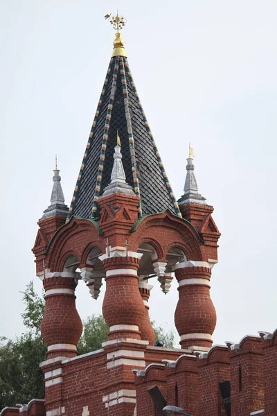 Une Des Tours Pittoresques Kremlin Moscou — Photo