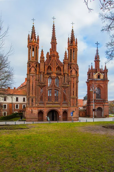 Catholic church of St. Anne in Vilnius - the Catholic church, a monument of Gothic architecture, one of the most famous sights of Vilnius. Located in the Old Town on the street Mirono.