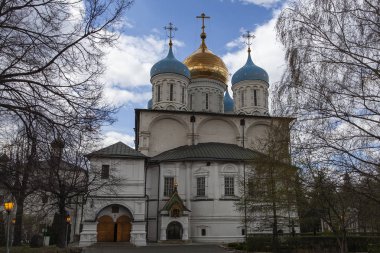 Novospassky Monastery in the Tagansky district of Moscow.