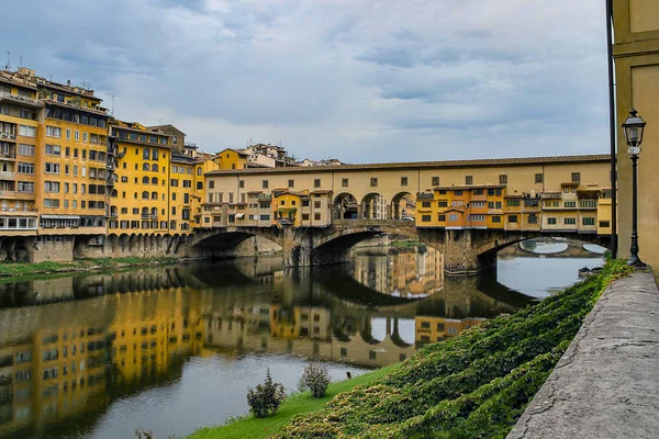 Ponte Vecchio Firenze Italia — Foto Stock