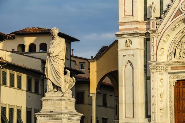 Monumento Dante Firenze — Foto Stock