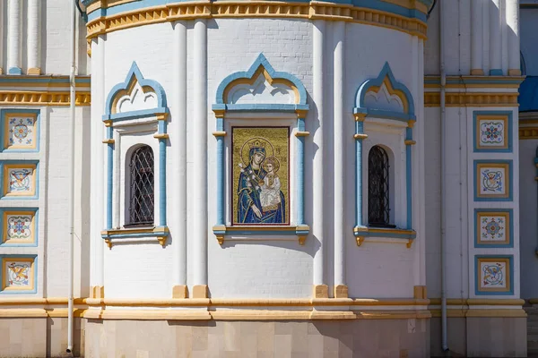 Фрагмент Фасада Храма Рублево Москва Россия — стоковое фото