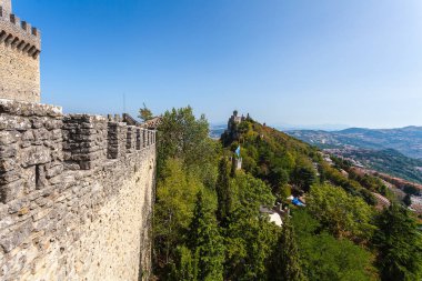 San Marino Antik kale (İtalya)