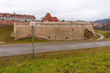 Litvanya'nın başkentinde antik fort - Vilnius