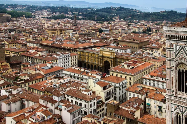 Vista Aerea Firenze Italia — Foto Stock