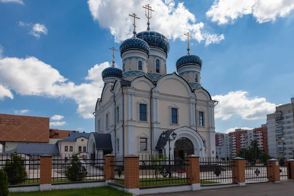 Temple Honneur Saint Guerrier Justes Amiral Fyodor Ushakov Butovo Sud — Photo