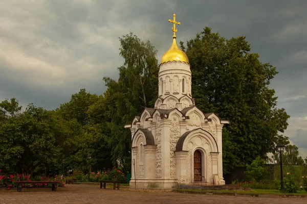 White Stone Chapel Pavlovskaya Sloboda Moscow Region Russia — Stock Photo, Image