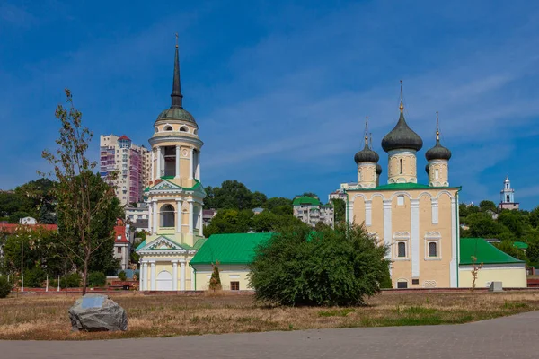 Igreja Assunção Santíssima Theotokos Sempre Virgem Maria Voronezh Rússia — Fotografia de Stock