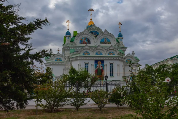 Igreja Santo Grande Mártir Catarina Feodosia Crimeia — Fotografia de Stock
