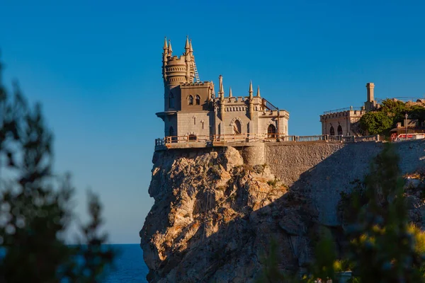 Castle Swallow Nest Crimea — Stock Photo, Image