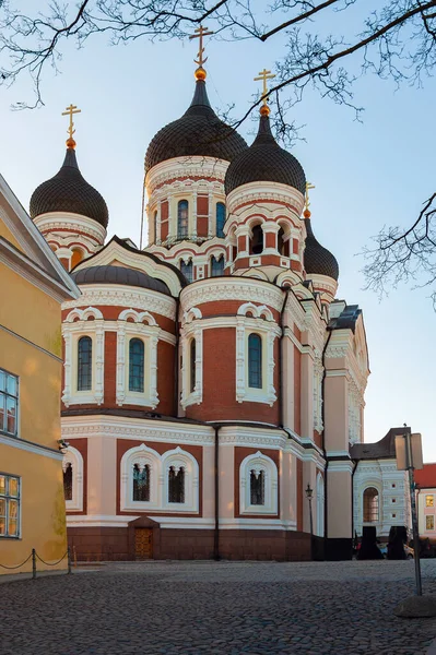 Alexander Nevsky Church Tallinn 爱沙尼亚 — 图库照片