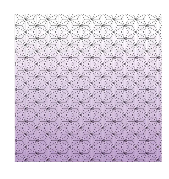 Patrón Geométrico Repetitivo Forma Estrellas Seis Puntas Sobre Fondo Degradado — Archivo Imágenes Vectoriales