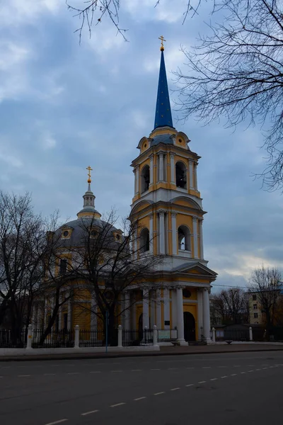 Eglise Ascension Sur Champ Gorokhovaya Moscou — Photo