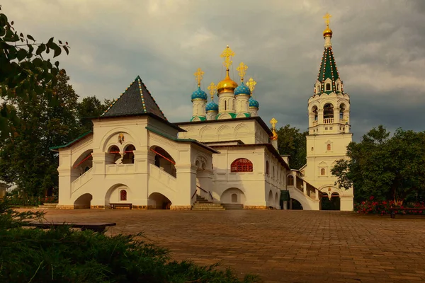 Vista Igreja Anunciação Pavlovskaya Sloboda Região Moscou Rússia — Fotografia de Stock